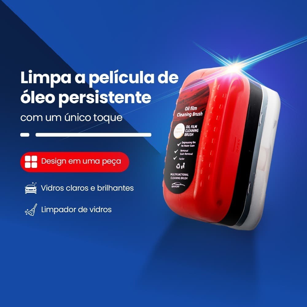 120ml  Limpador De Vidro Esponja Automotiva Escova De Limpeza Para-Brisa Óleo Filme Agente De Polimento Anti Mancha