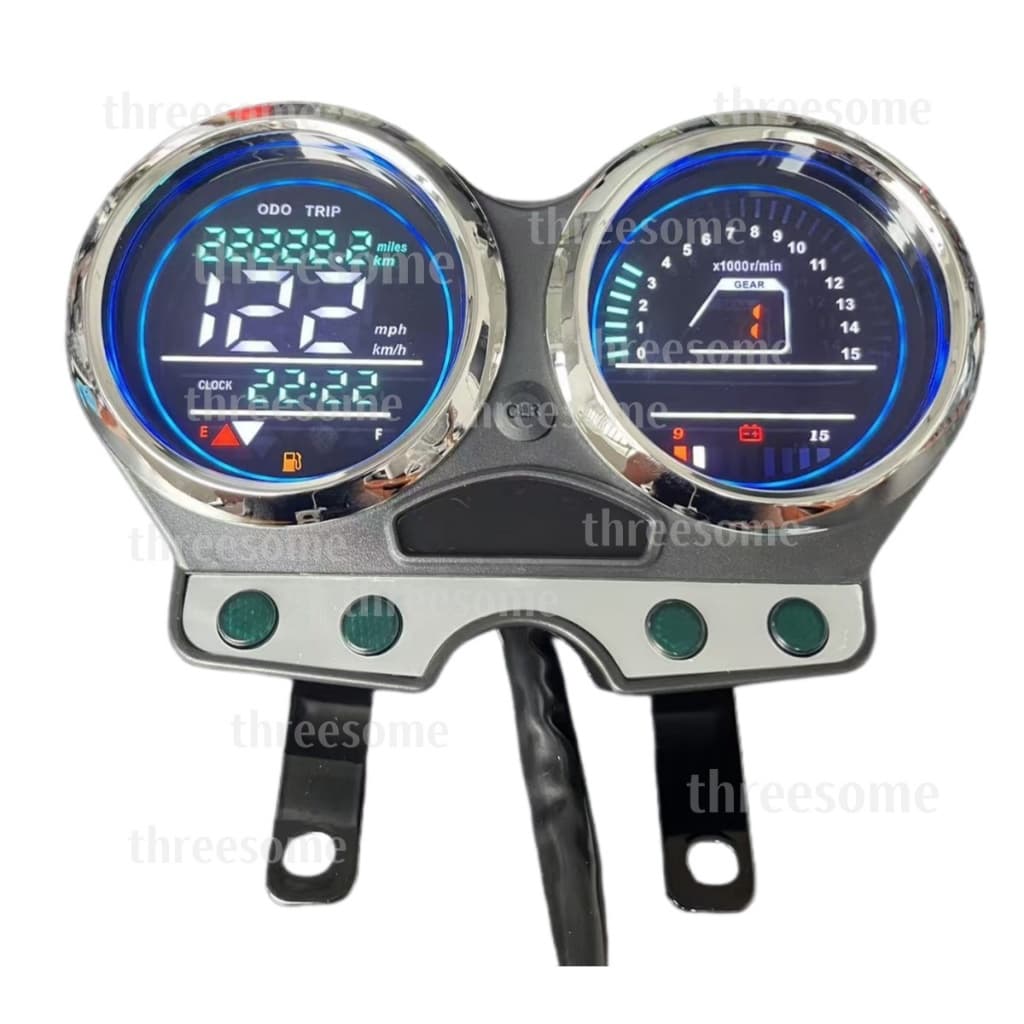 Para Suzuki Yes125 EN125 EN123-3F EN150 EN 125 150 LED Medidor Digital Velocímetro Odemeter Tacômetro