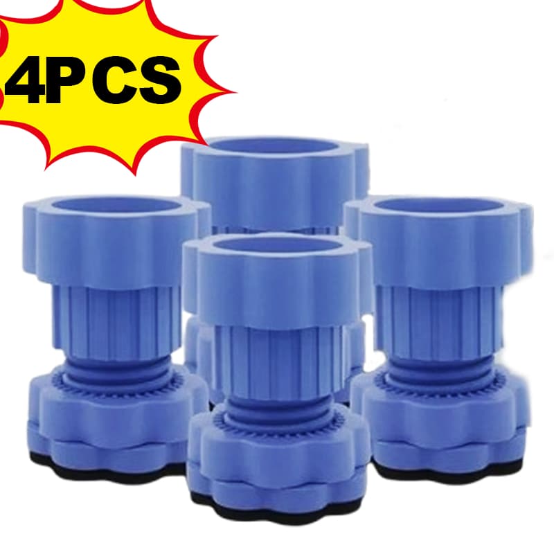 4 Pçs Anti Vibração Máquina De Lavar Pés Almofadas Antiderrapante Absorção De Choque Aumentando Almofada Esteira Geladei