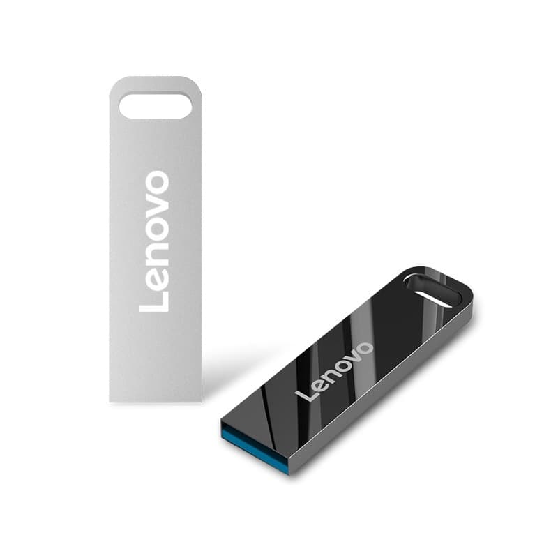 Pendrive Lenovo 128GB 1TB 2TB 1GB 8GB 16GB 32GB 64GB Unidade Flash USB Metálica À Prova D'água USB3.0