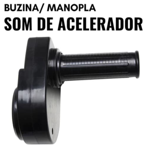 manopla acelerador para bike infantil (preta)