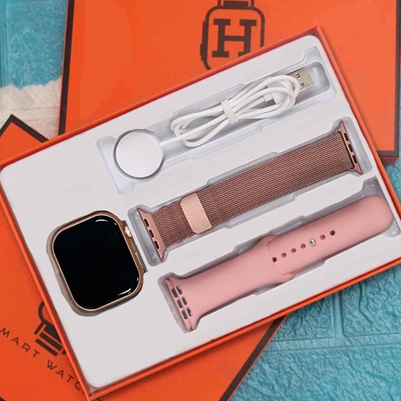 Novo relógio inteligente, Monitor de frequência cardíaca, chamada Bluetooth, carregamento sem fio, entrega Saint Paulo