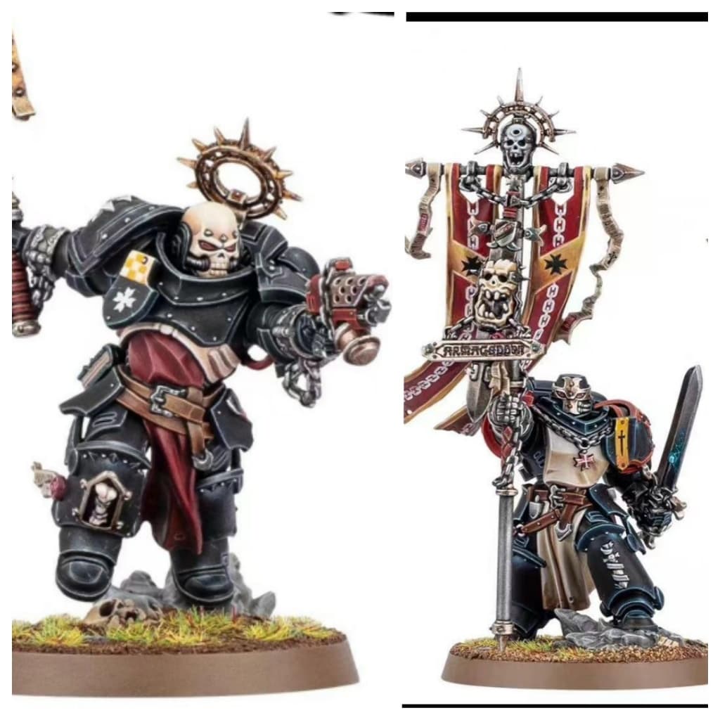 Modelos Pretos : Resina De Produto Reformulada Desmontada Sem Pintura Antiga De Crusade