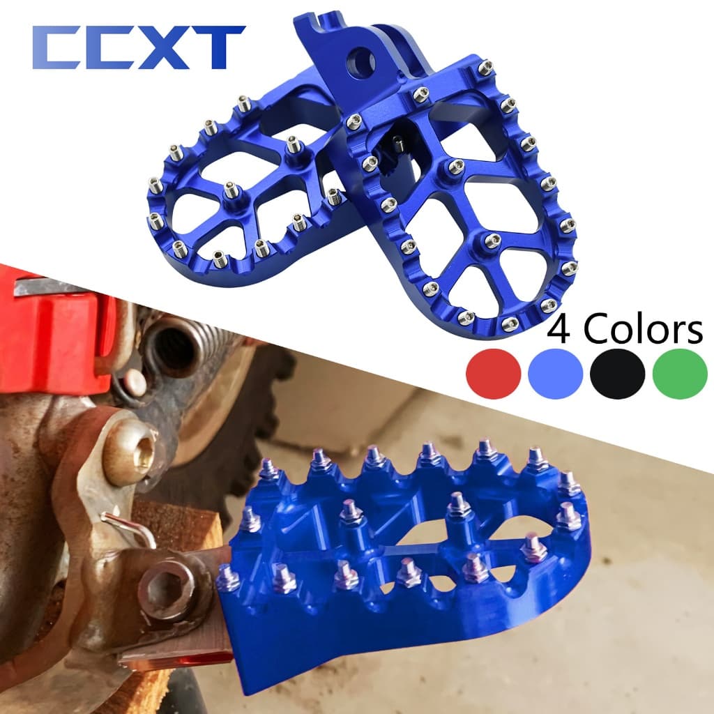 Pedais De Apoio De Pés De Alumínio CNC Para Honda CR125 CR250 2002-2007 CRF250R CRF450R CRF250X CRF450X 2004-2021 Peças