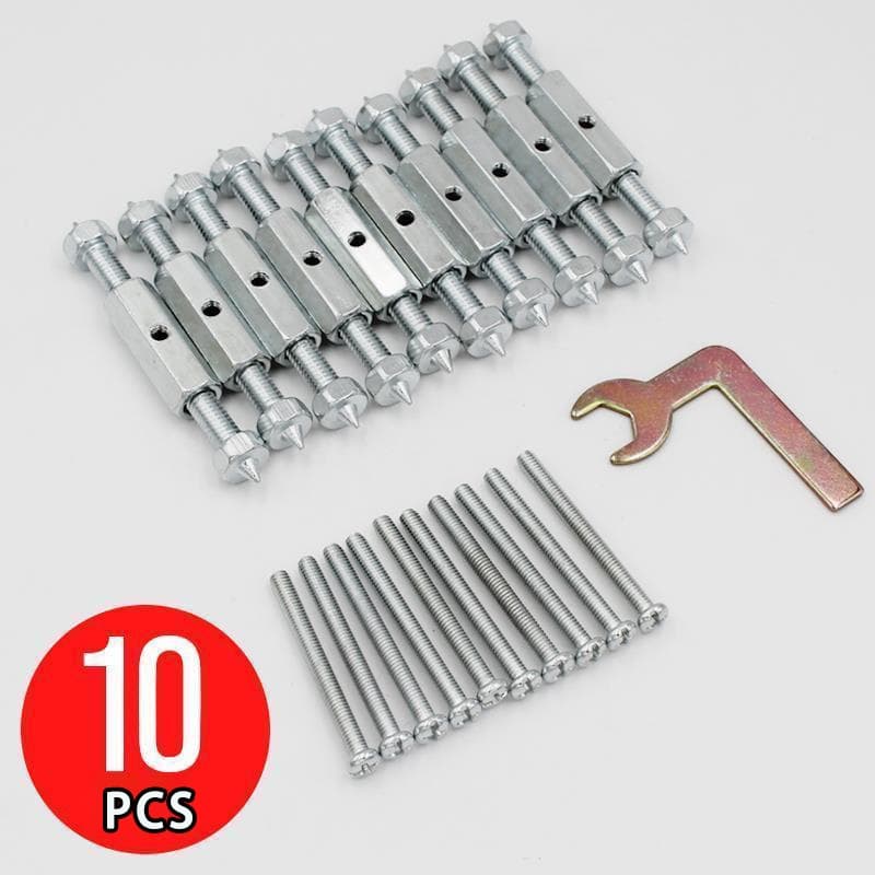 Caixa De Soquete Reparador Elétrica Suporte Haste Interruptor universal 10 Peças