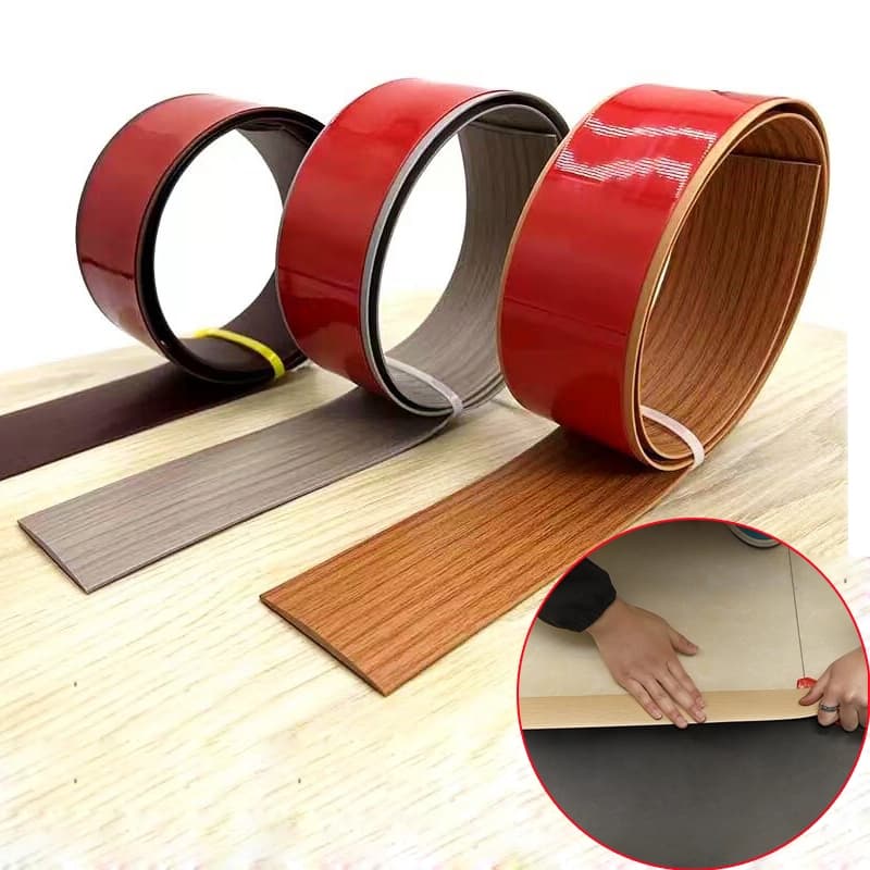 Tira De Transição De Piso Auto-Adesivo Laminado Vinil Guarnição De Porta