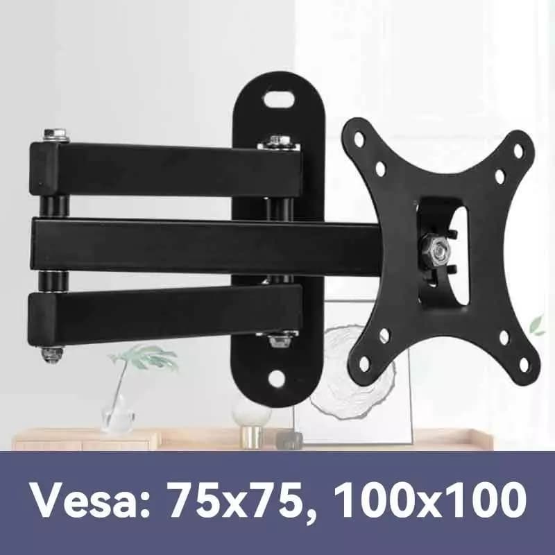 HAOSIN Suporte Tv Tri Articulado Lcd Led Plasma 10 A 27 Pol Com Braço Giratório E Articulado Telas