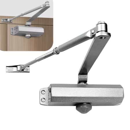 Mola Aérea Freio Fechador Automático Para Portas Externas E Internas Até 60 Kg