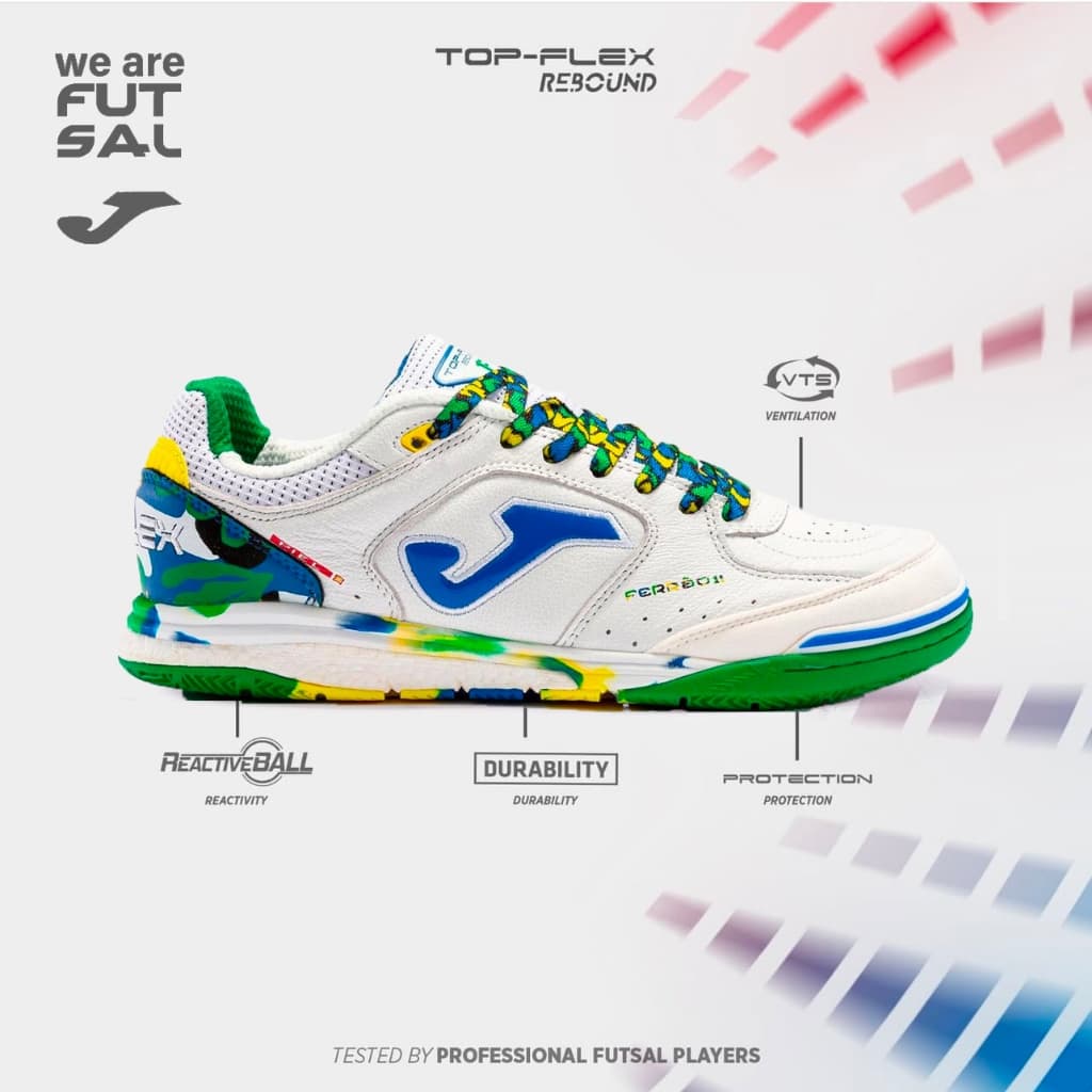 Tênis De Futsal Joma Top Flex Rebound IC Tamanho : Br37-43