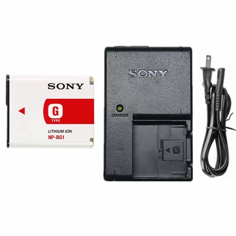 Para Sony DSC-HX30 HX10 HX30V W130 W150 W170 W200 W300 Câmera Digital Bateria NP-BG1 Carregador