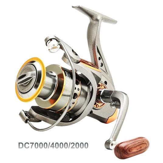 Carretel Molinete Dc 7000/4000/2000 Pesca Pesada 10kg Grande 5.2:1 carretilha de pesca!!