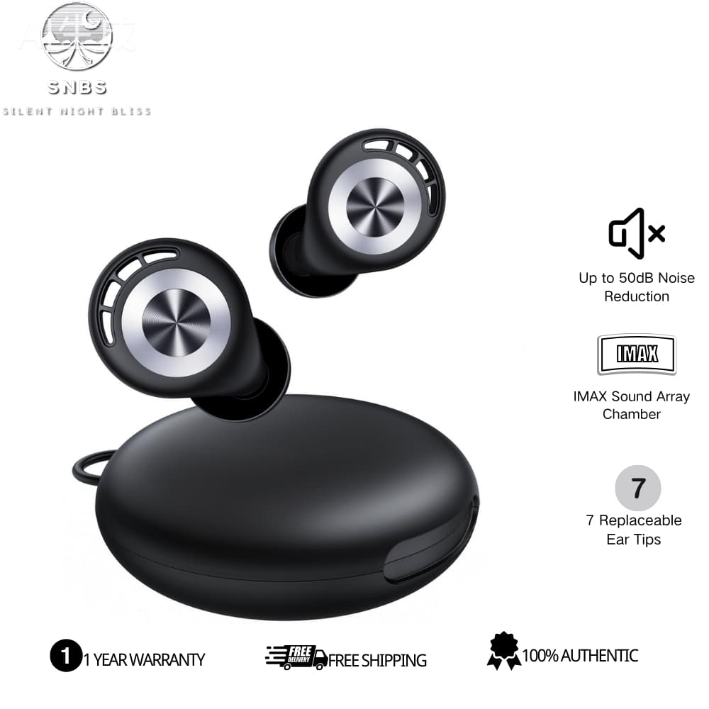 Tampões De Ouvido Para Dormir Com Cancelamento De Ruído De Concerto De 45dB Redução Silicone Macio Reutilizáveis Ronco ,