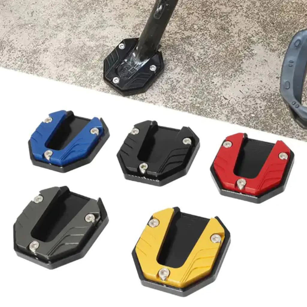 Protetor de Descanso Pezinho Anti-Derrapante Para Moto Universal