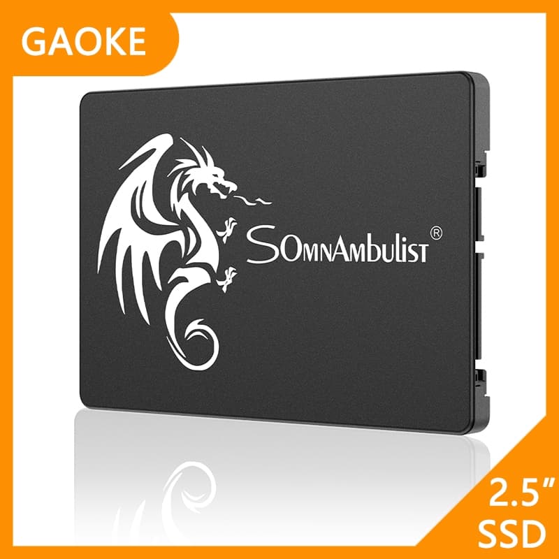 SATA III SSD 120GB/128GB/256GB Unidade de estado sólido interna de 2.5 ", atualização de memória e armazenamento para PC