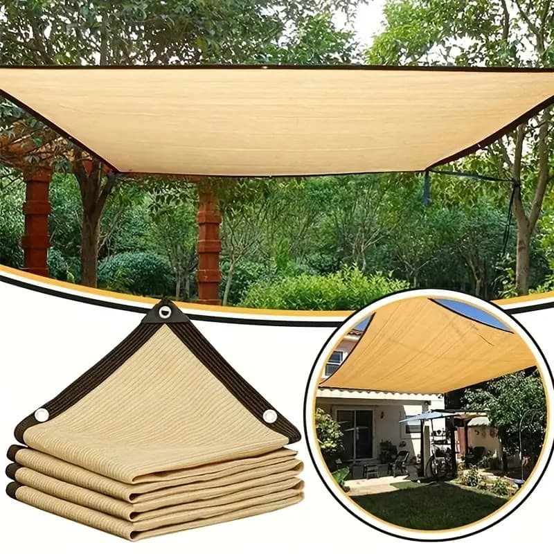 Tela Sombrite 90% 4x5m Bainha Reforçada Com Llhos Metálicos