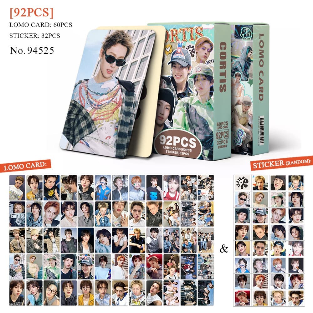 5-92pcs CORTIS COLOR Fora Das Linhas Álbum Lomo Cards Sim24 FaSHioN JoyRide Canção De Ninar O Que Você Quiser Cartões Fo