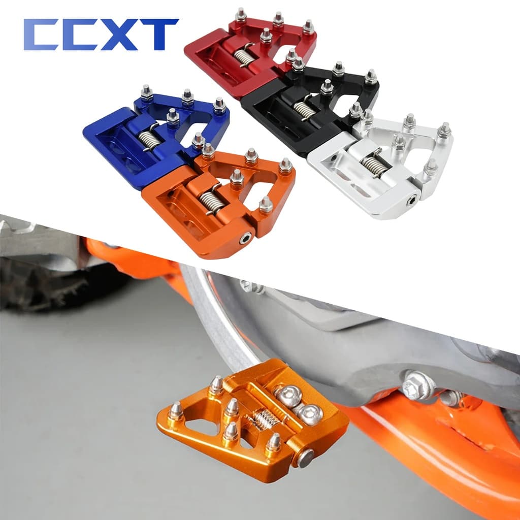 Placa De Ponta Do Pedal De Freio Traseiro Dobrável Para Motocicleta , KTM XC XCF XCW SX SXF EXCF TPI 6D GASGAS EX EC MC 
