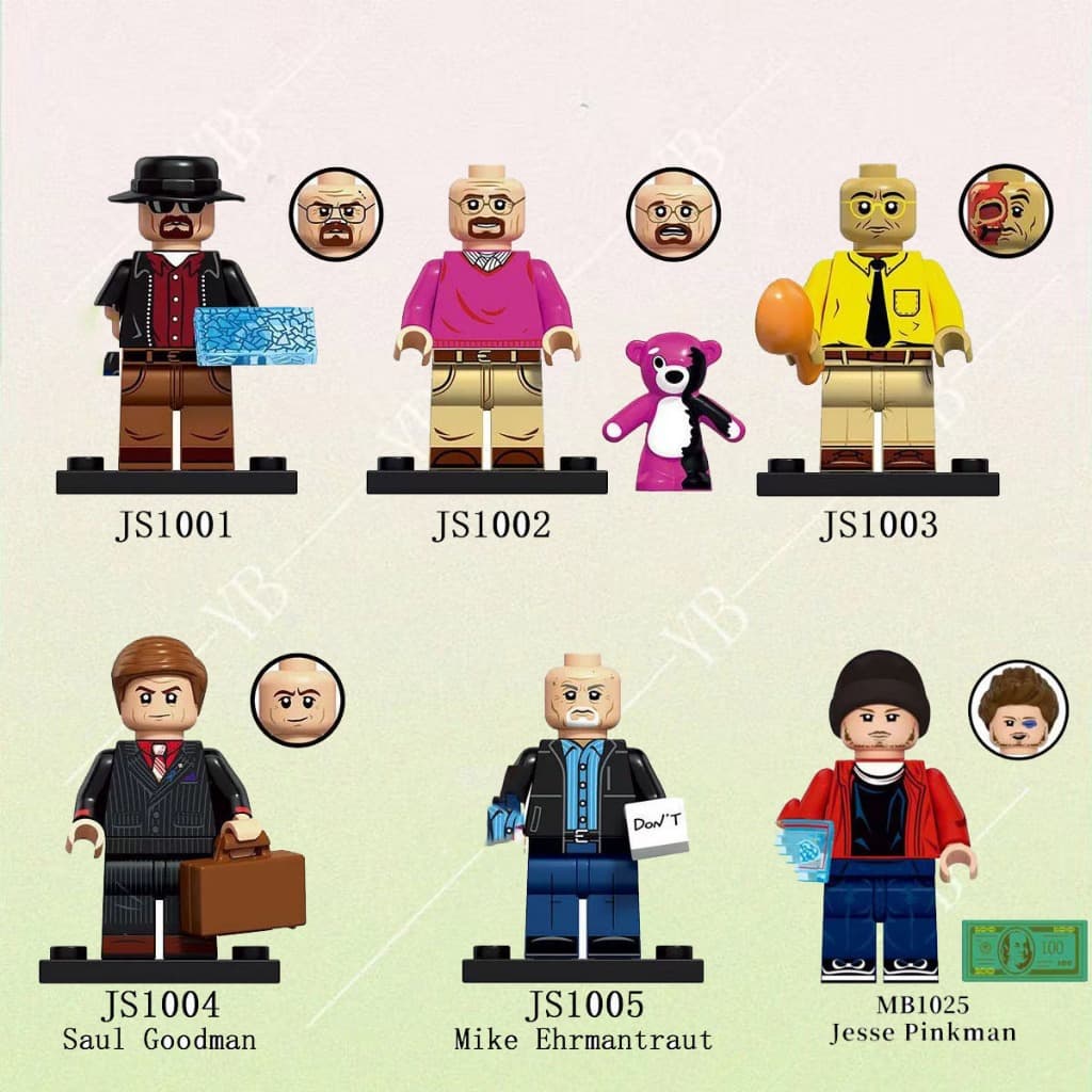 Série De Filmes Mini Modelo Montagem De Blocos De Construção Figura Brinquedos