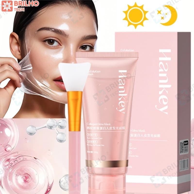 Máscara De Embrulho Noturno De Colágeno Collagen Night Wrapping Mask 75ml BT