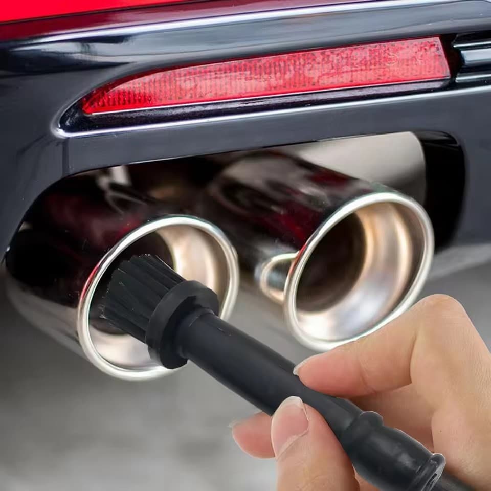 Conjunto De Escovas Para Detalhamento De Rodas De Carro-Perfeito Limpeza De Pneus , E Jantes-Obtenha Um Acabamento Impec