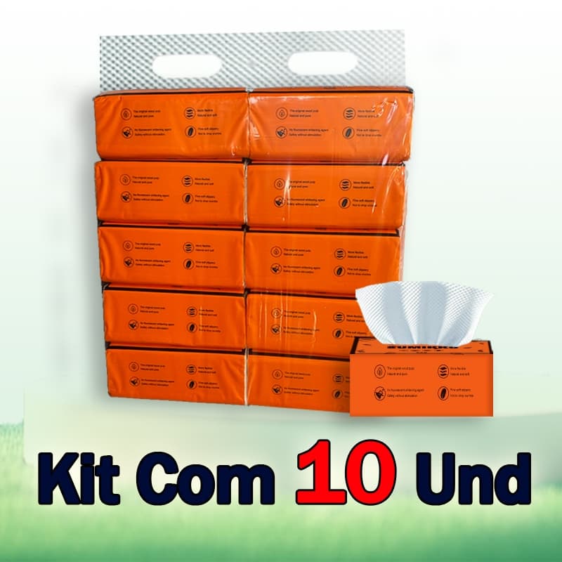 Sumikko Papel Toalha Interfolha Branco Premium 14x18cm