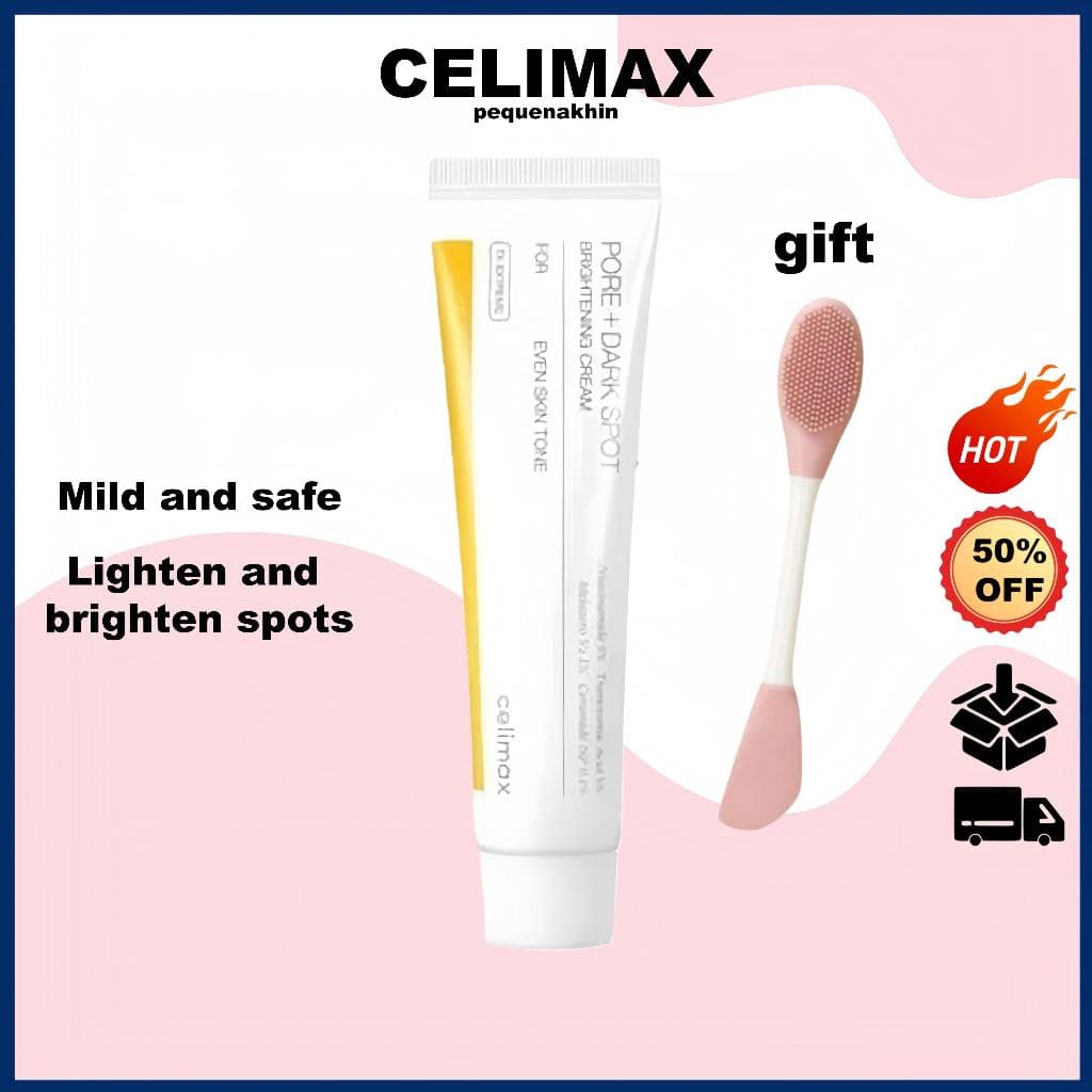 4.4 Creme Iluminador De Manchas Escuras Celimax (PORE + 35ml/Antioxidante-Reduz Rugas