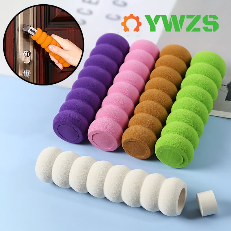 Capa De Maçaneta De Porta De Espuma Macia Eva E Rolha De Pára-Choque-Protetor , Almofada De Esponja Silenciosa De Colisã