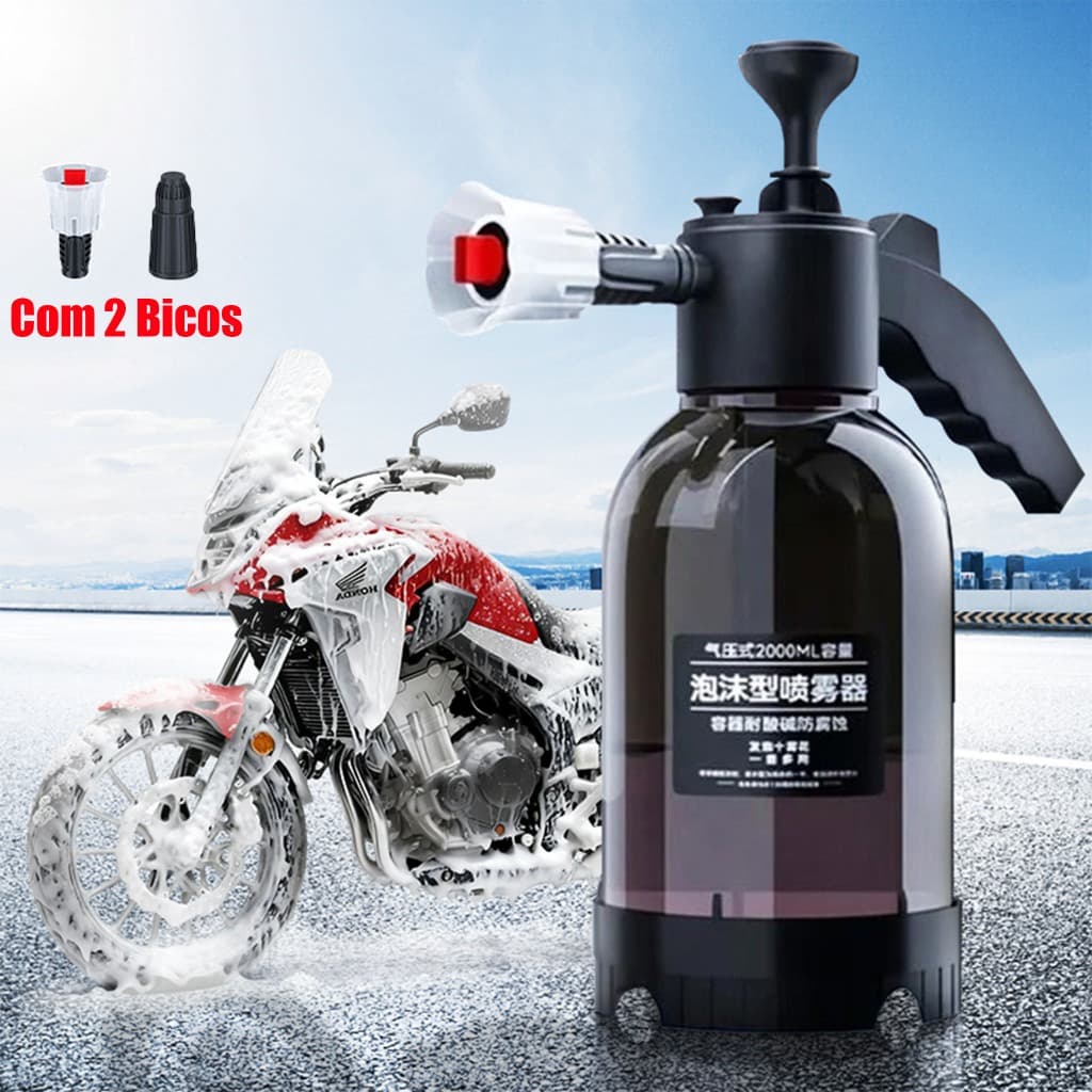 Pulverizador De Pressão Automotivo Manual De Espuma De Neve Vonixx Snowfall 2 Litros