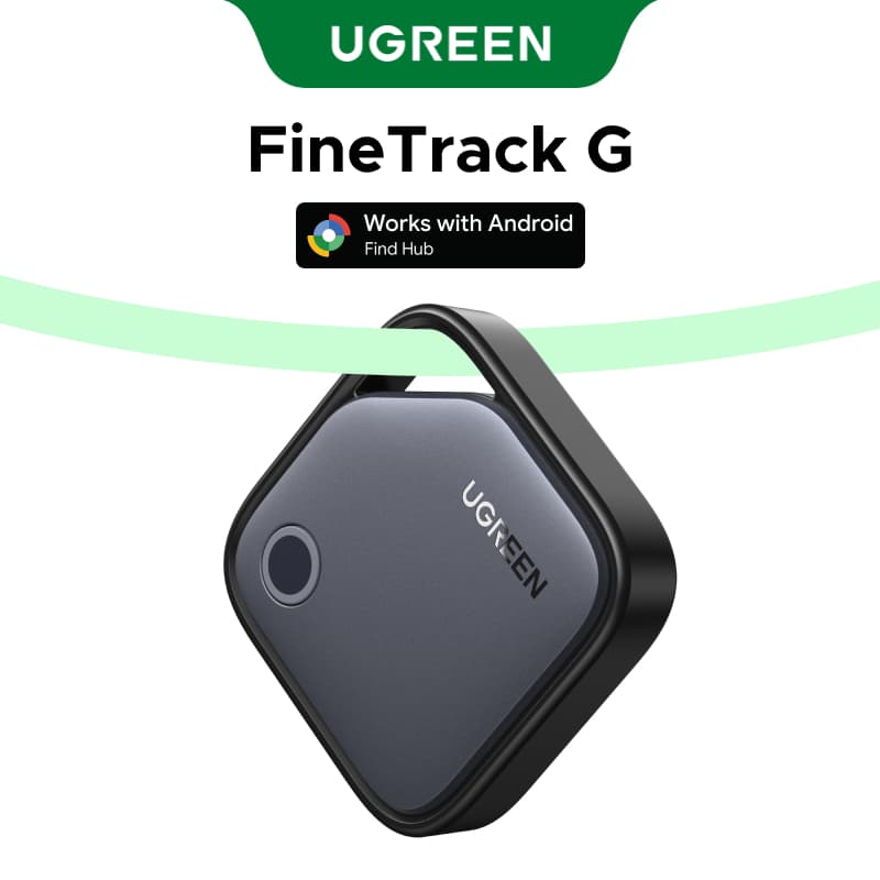 UGREEN FineTrack G Smart Tag Localizador Inteligente Anti-Perda Funciona Com Find Hub (Somente Android) Rastreamento Glo