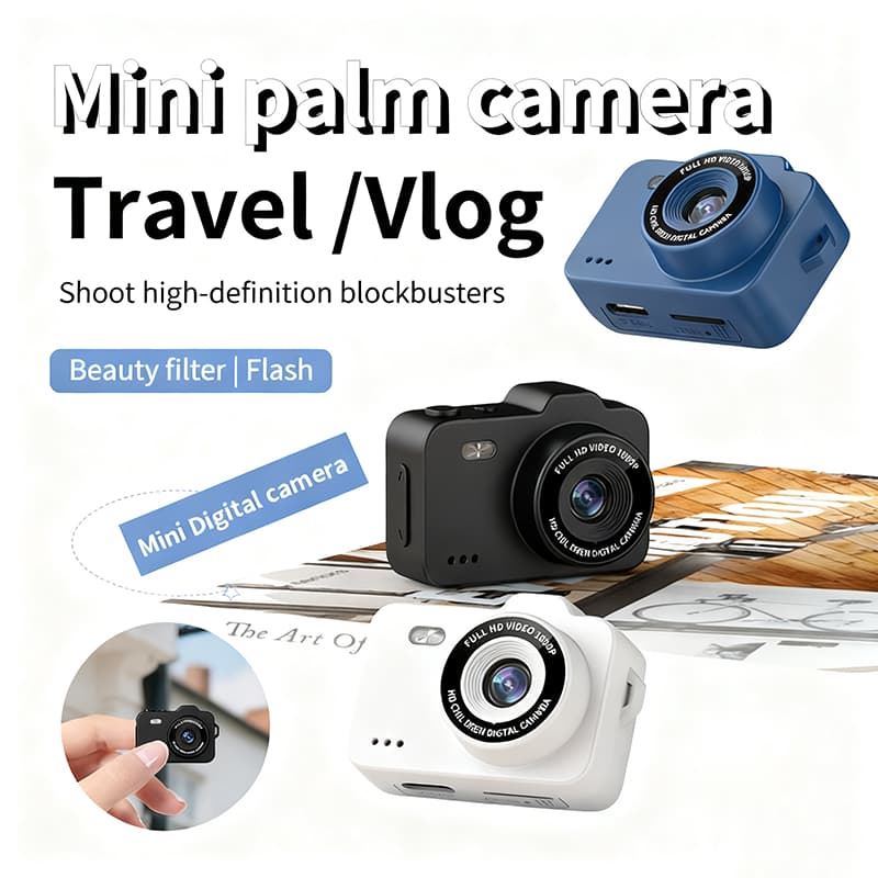 Fotografia Câmera De Vídeo Ação 4k Mini Câmeras Chaveiro Corpo Cam Colar Vlog Bodycam Filmadora Digital Subminiatura Peq