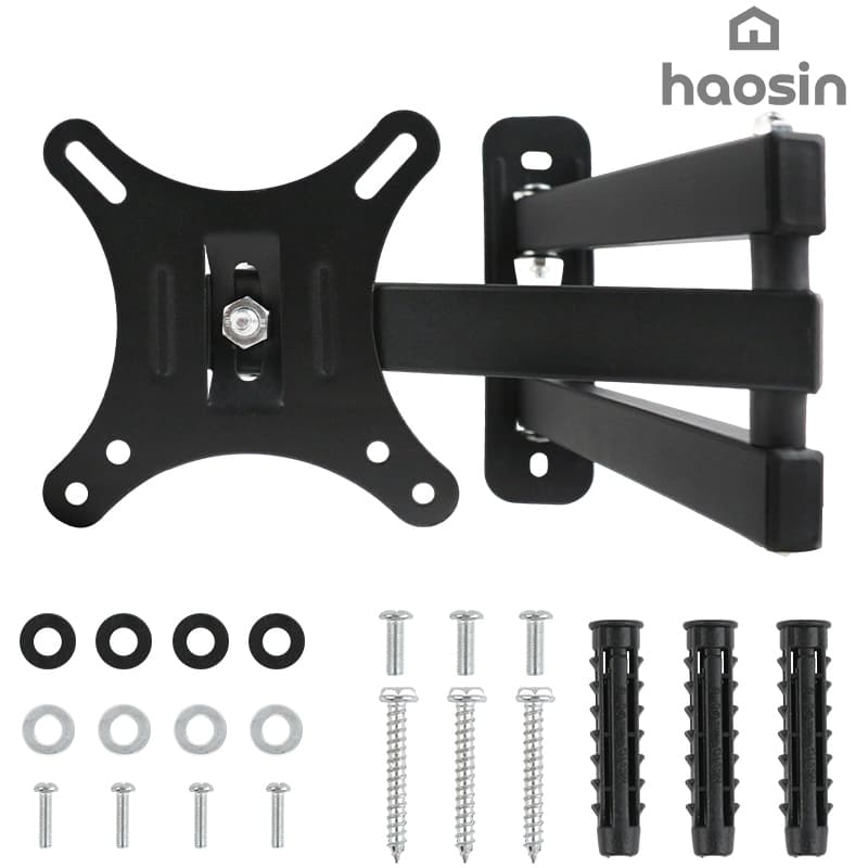 Suporte Articulado para TV 10-26 Polegadas VESA 75x75mm/100x100mm haosin