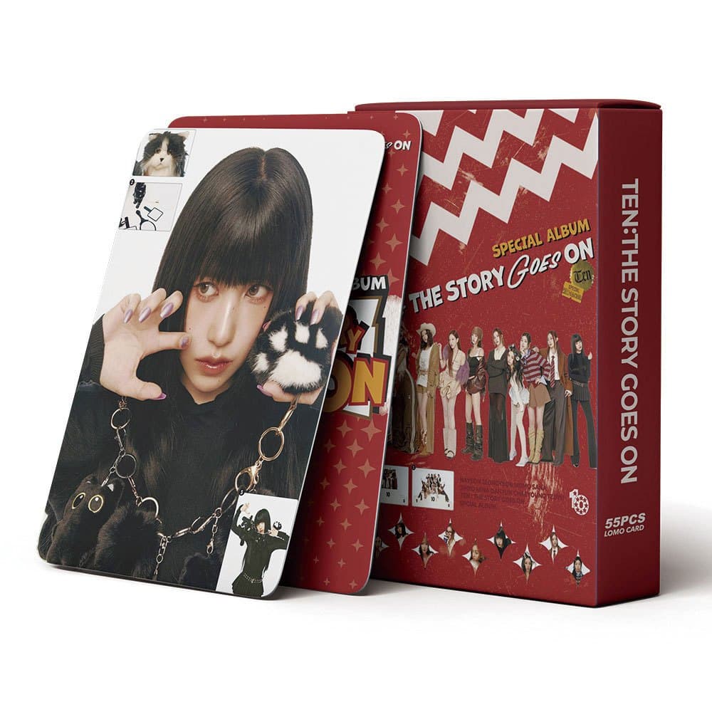 KPOP 55pcs/box Duas Vezes Photocards Dez A História Vai No Inimigo Isto É Para TWICE5 Estratégia LOMO Cartão Postal