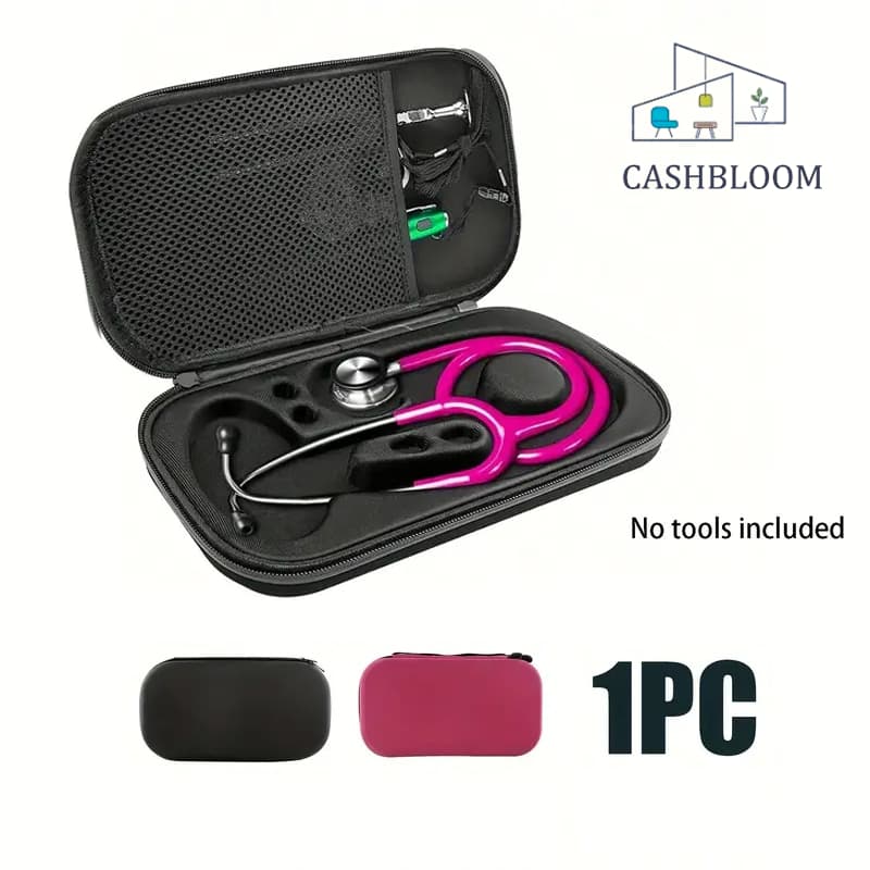 Estojo Case Protetor P/ Estetoscópio Medico Portátil Universal C/Zíper