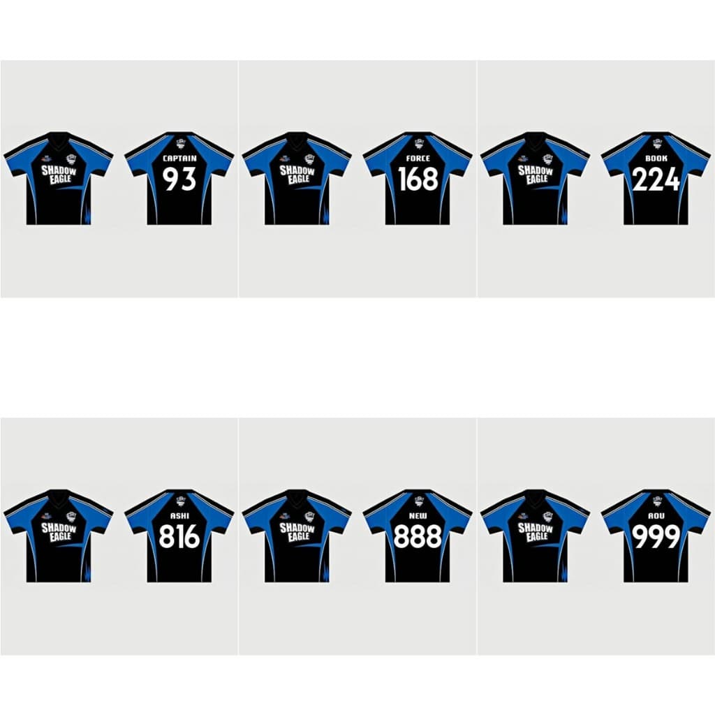 2025 GMMTV Shadow Eagles 4x100m Milk Jersey , Top Esportivo Confortável E Respirável De Tamanho Grande