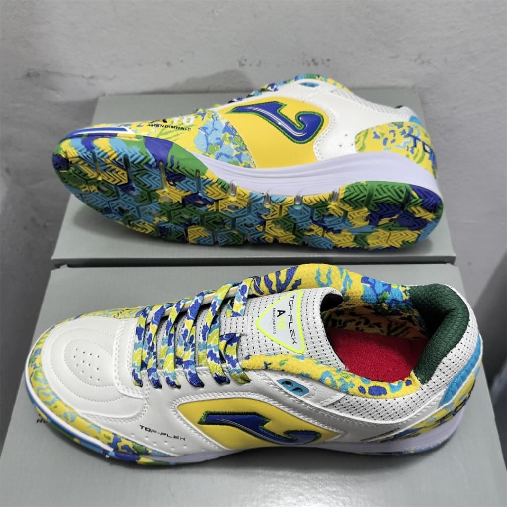 Alta Qualidade Joma Top Flex Rebound IC Futsal Shoes Sapatos De Treinamento Antiderrapantes E Duráveis