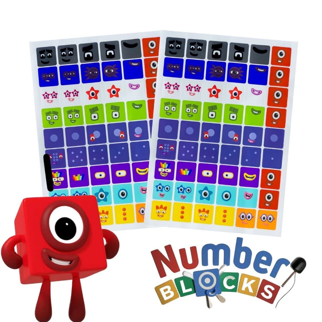 Blocos Numéricos De 100 Unidades , Brinquedos De Construção Educacionais DIY Para Crianças