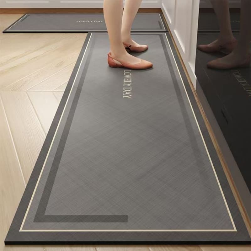 Tapete Ecológico de Argila Diatomácea - Dupla Garantia de Absorção e Antiderrapante, Must-have para Moradia com Estilo M