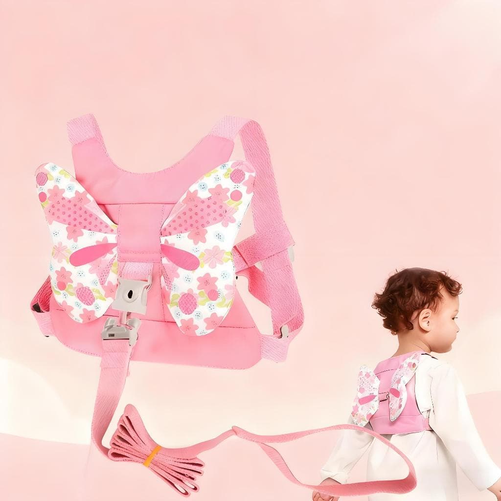 Coleira Infantil Mochila Anti Perda Infantil Coleira Azul E Rosa Para Crianças Segurança