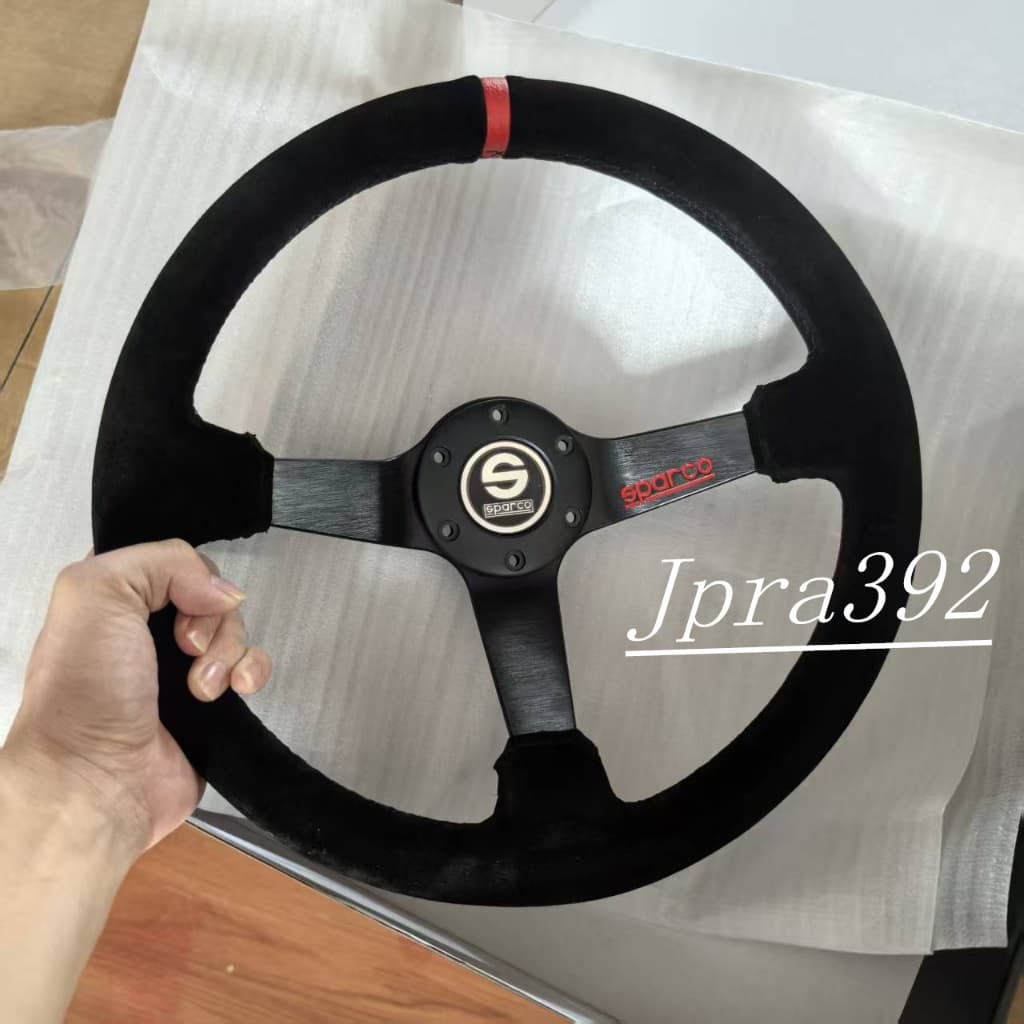 Volante Esportivo Spc Deep Dish De Corrida De 340 Mm