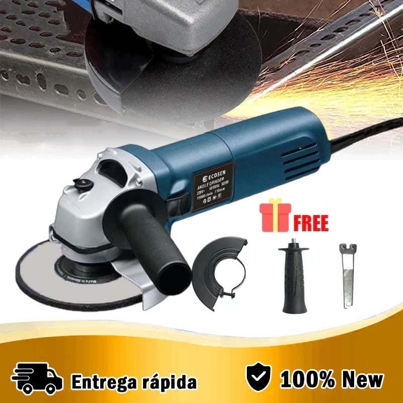 Esmerilhadeira Lixadeira Angular 115mm 900w 4.1/2 11000rpm Ecosen