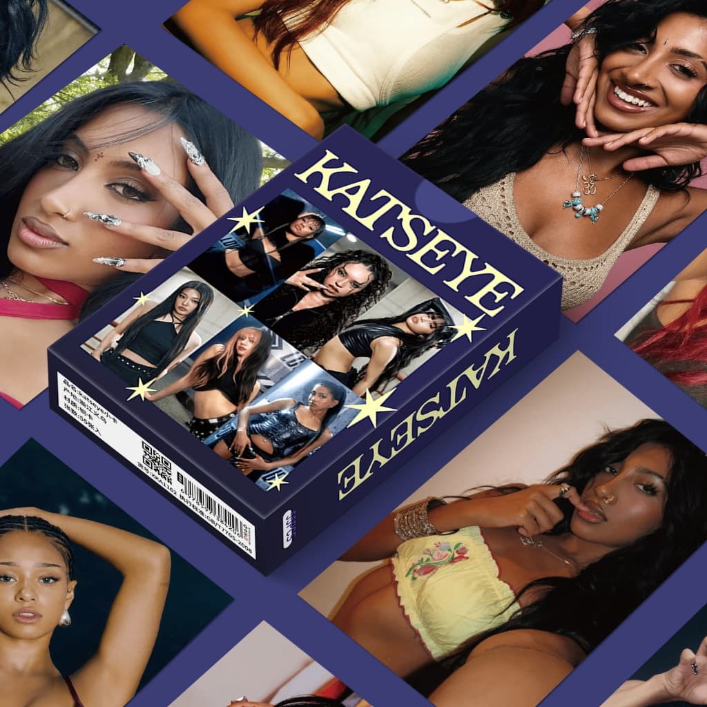 Cartão KATSEYE Gabriela 92PCS Photocards Com Adesivos LOMO Cards Idol Colecionáveis Para Fãs