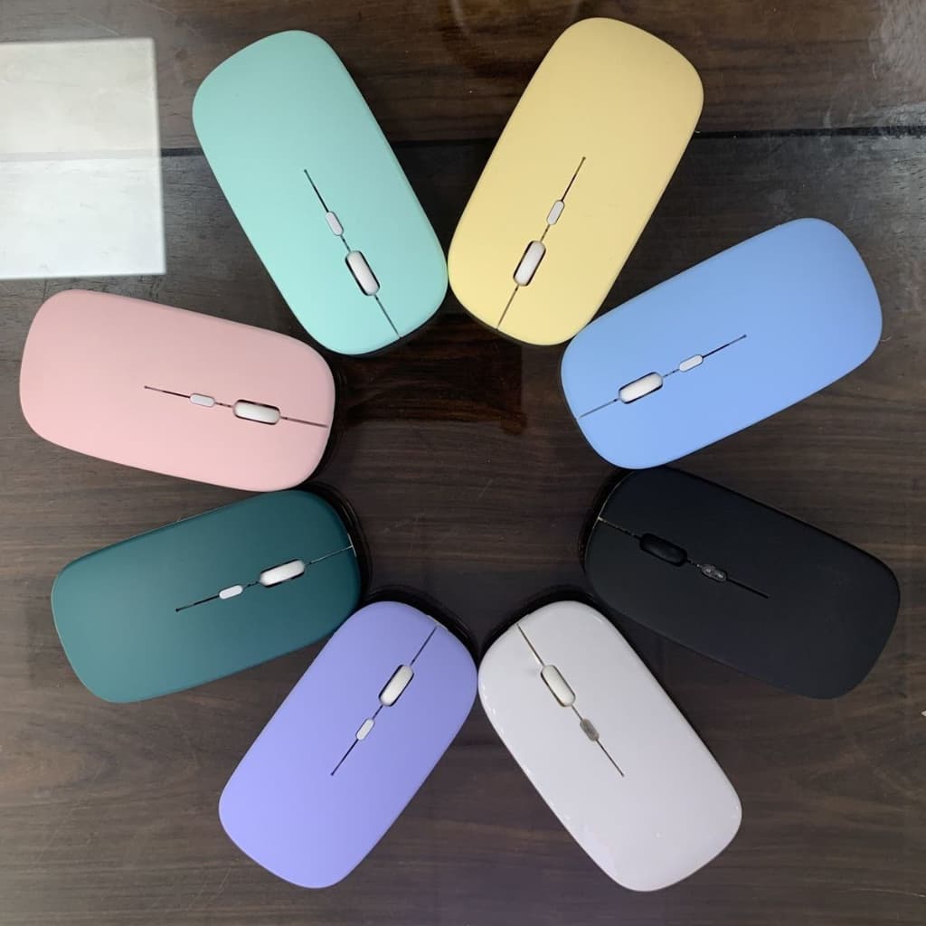 2.4G Sem Fio Bluetooth Mouse Para iPad Tablet Telefones Inteligentes Leve Portátil Universal USB Silencioso