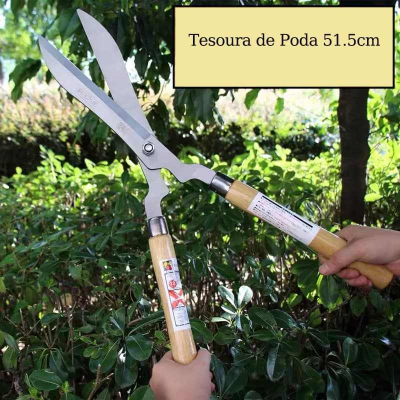 Tesoura para gramado de jardim, cerca, tesoura de jardinagem, 12 polegadas