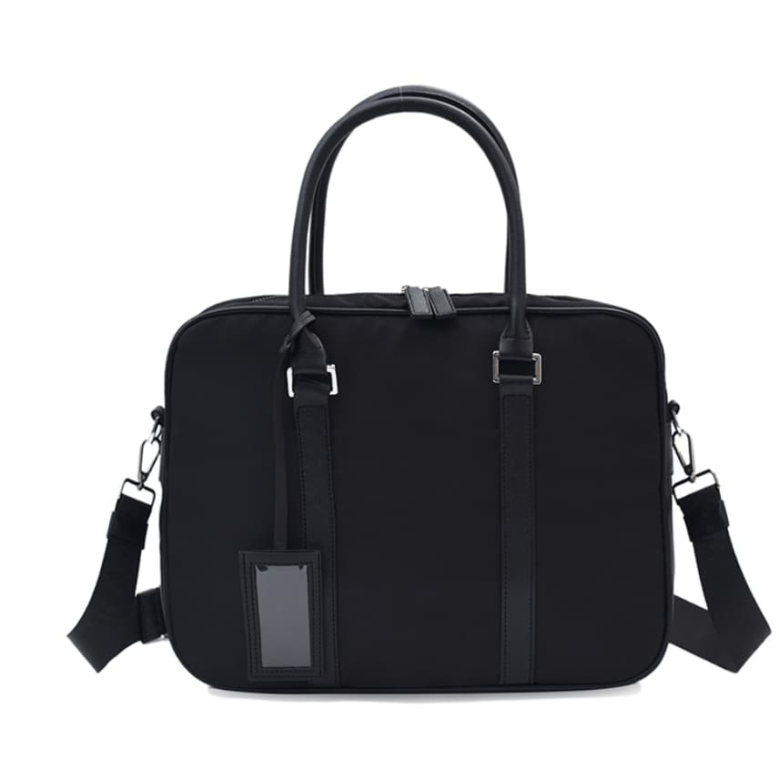 Nova Bolsa Preta Para laptop De Trabalho Ao Ar Livre De Grande Capacidade Masculina