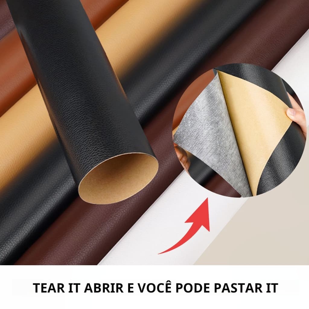 Transporte Rápido Shopee Remendo De Reparo De Couro Cinza Marrom Claro Creme Branco Não Amarelado 35x140 60x140cm