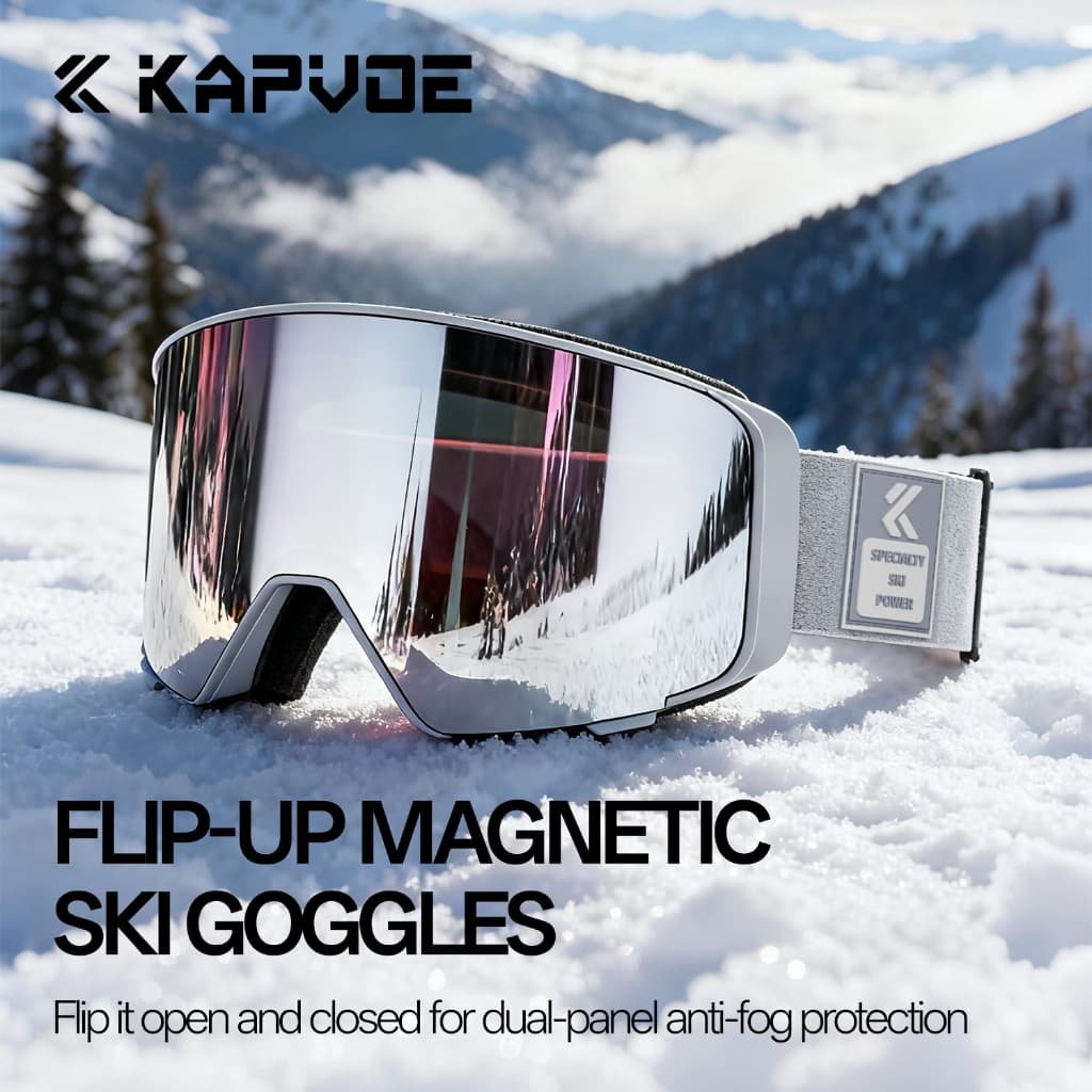 KAPVOE Masculino Feminino Óculos De Esqui Esportes Ao Ar Livre Neve Montanha Duplo Anti-Nevoeiro De Inverno Snowboard