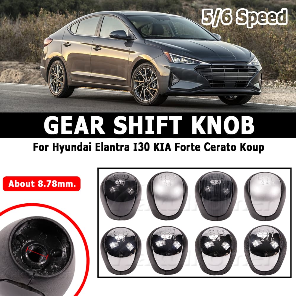 Botão De Mudança De Marcha De 5/6 Velocidades Para Hyundai Elantra I30 2008-2012 KIA Forte Cerato Koup 2009-2013 Alavanc