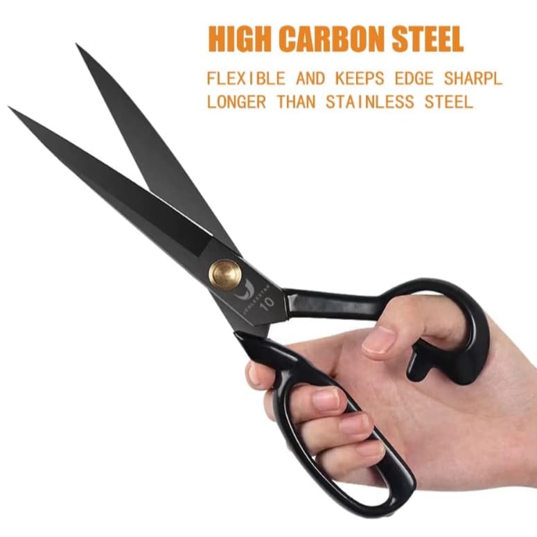 Tesoura de Alfaiate tesoura mundial costuraTitanium Profissional Costureira Tapeceiro Crina 8, 10 Polegadas