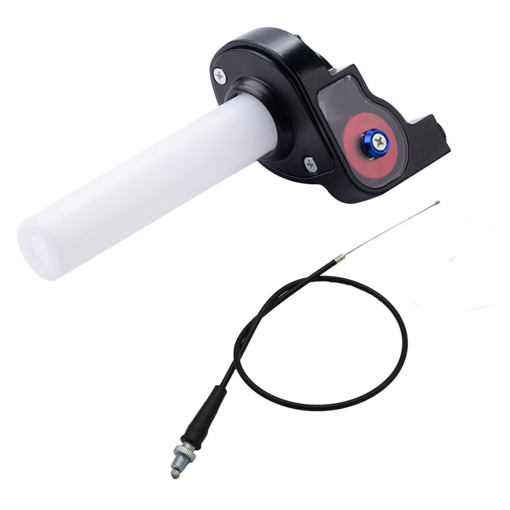 Acelerador Punho Rápido Alumínio Universal + Cabo Crf Ttr