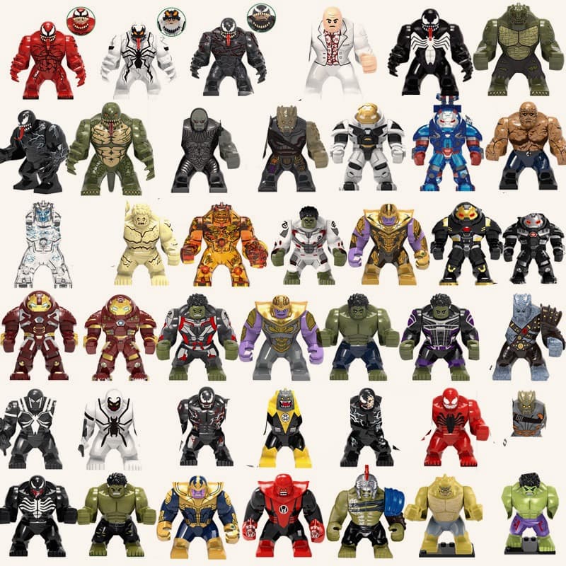 Blocos De Construção Figuras Brinquedo colecao de personagens XH1421 XH654 XH815 XH887